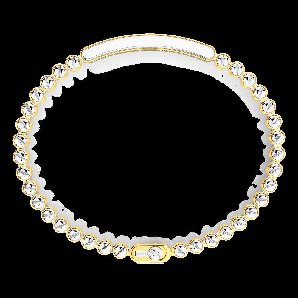 Zancan Bracciale Zancan in oro 18kt e diamanti neri Offerta Giorno del Papà