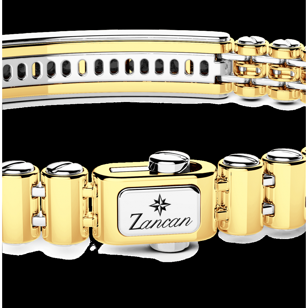 Zancan Bracciale Zancan in oro 18kt e diamanti neri Offerta Giorno del Papà