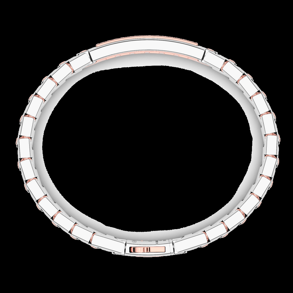 Zancan Bracciale Zancan in oro 18kt con diamanti neri Vendita calda