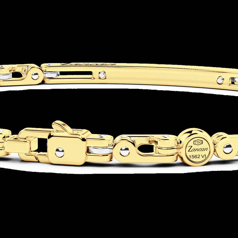 Zancan Bracciale Zancan in oro 18kt con diamanti Offerte esclusive