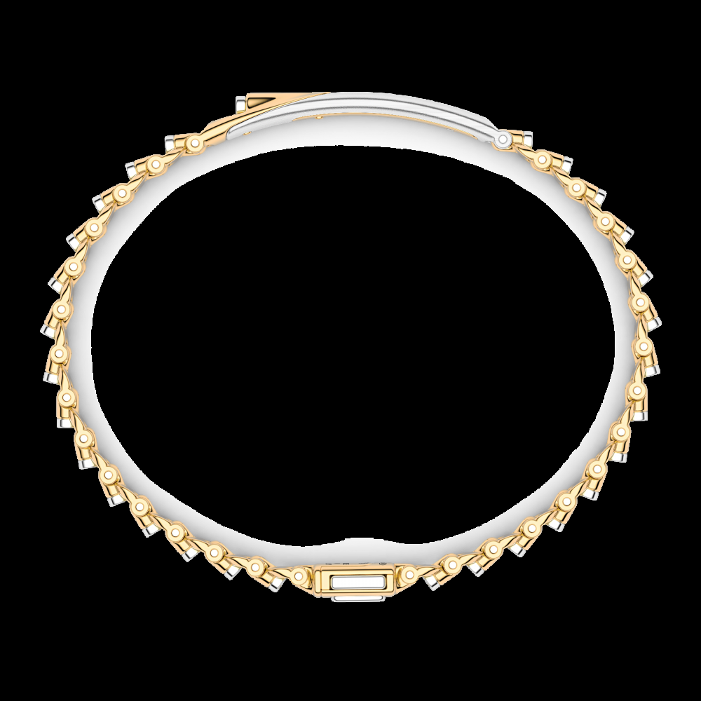 Zancan Bracciale Zancan in oro 18kt con targa centrale Lightning offer