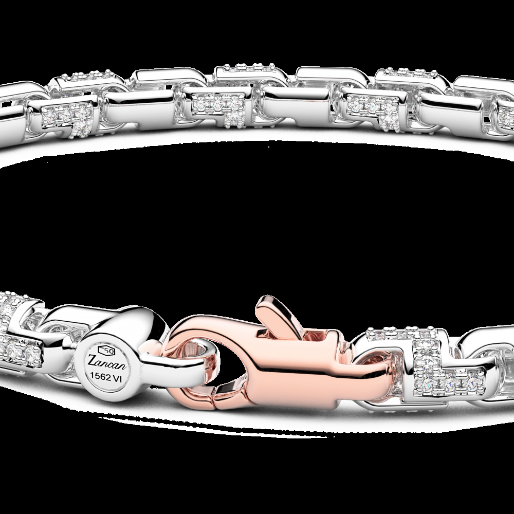 Zancan Bracciale Zancan in oro bianco 18kt e diamanti Prezzo basso