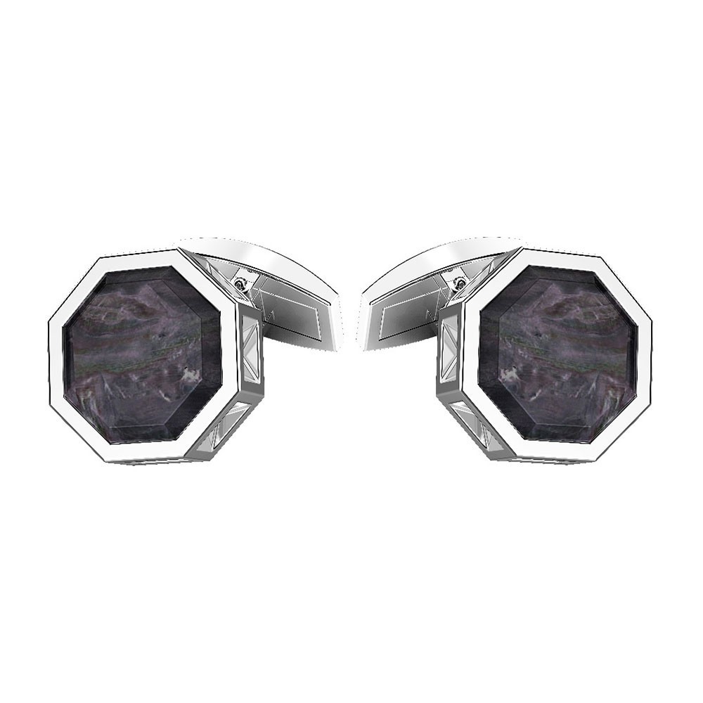 Zancan Gemelli Zancan in argento con madreperla Discount Store per i nuovi prodotti
