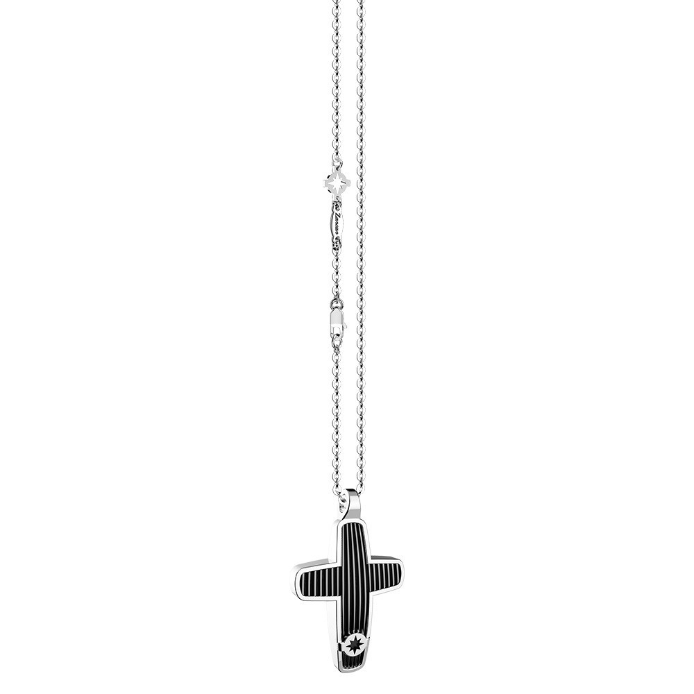 Zancan Collana Zancan in argento con pendente a croce Offerta migliore
