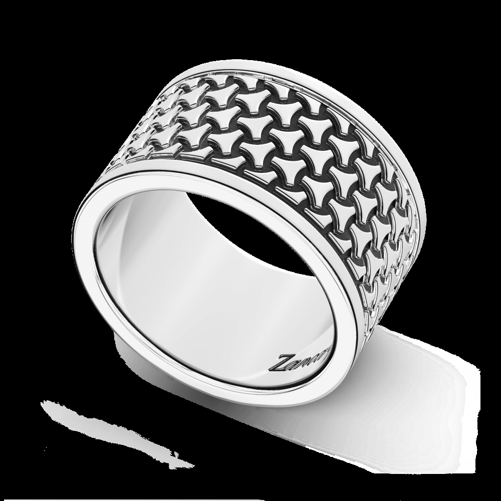 Zancan Anello a fascia larga Zancan in argento Offerte giornaliere