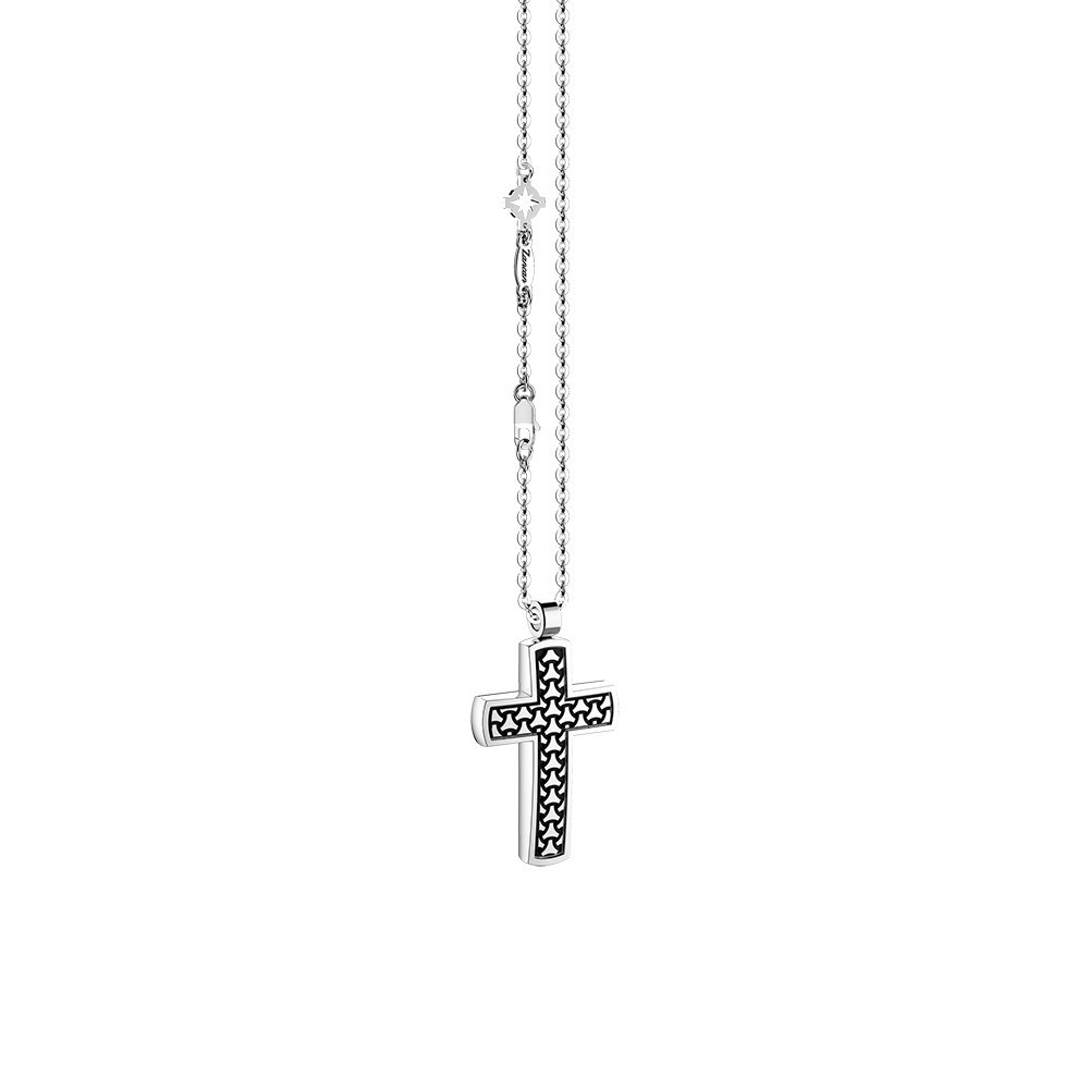 Zancan Collana Zancan in argento con pendente a croce Offerte speciali