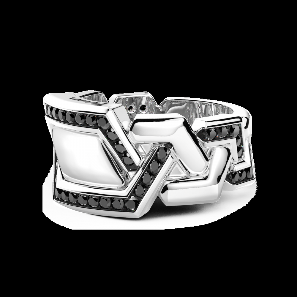 Zancan Anello chevalier Zancan in argento con pietre Discount Store per i nuovi prodotti