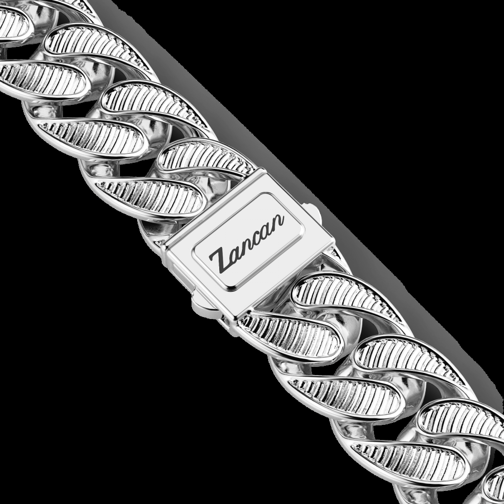 Zancan Collana a grumetta larga Zancan con finiture striate Offerta speciale