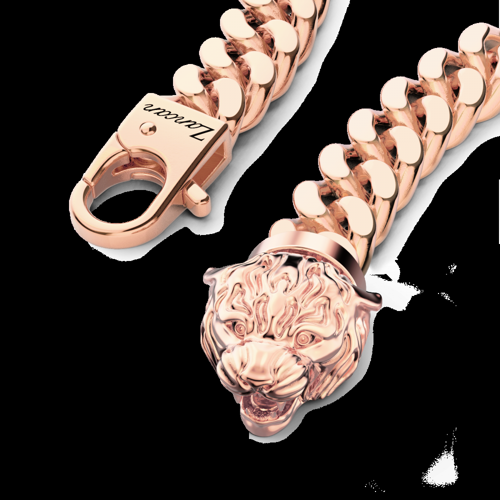 Zancan Bracciale a grumetta Zancan in argento con chiusura a testa di tigre Latest fashion