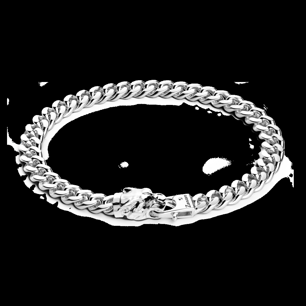 Zancan Bracciale a grumetta Zancan in argento con chiusura a testa di pantera Grandi sconti