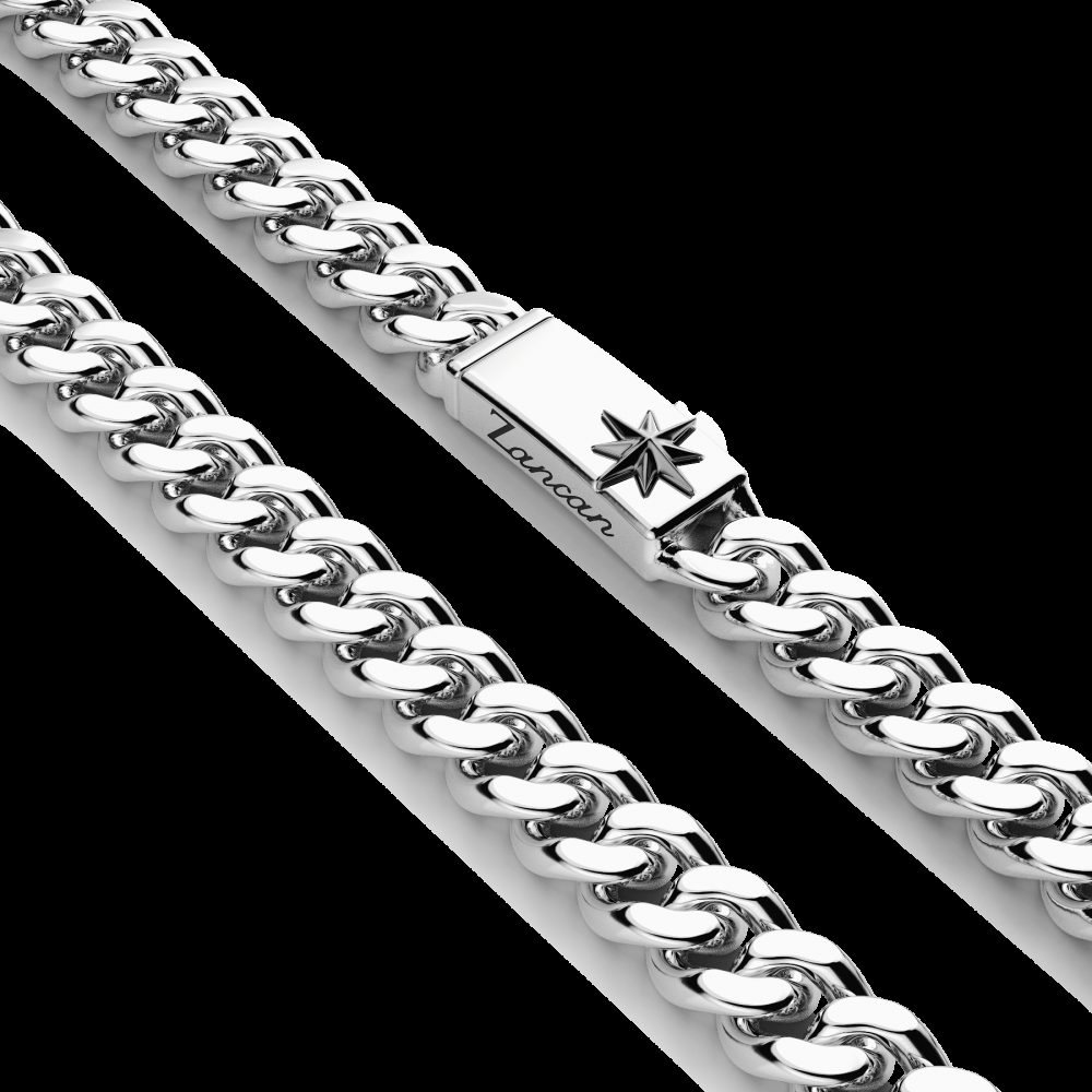 Zancan Collana a grumette Zanca in argento Promozione temporanea