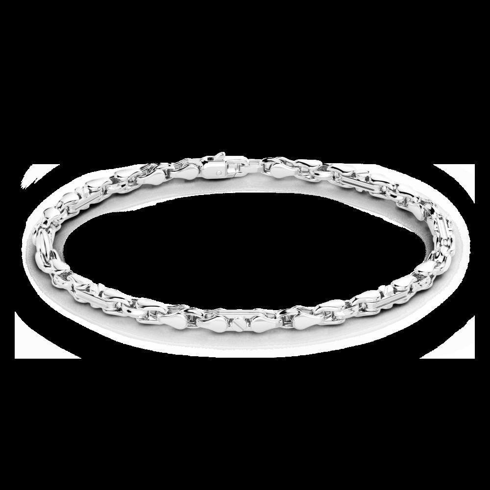 Zancan Bracciale Zancan solo maglia in argento Sconto