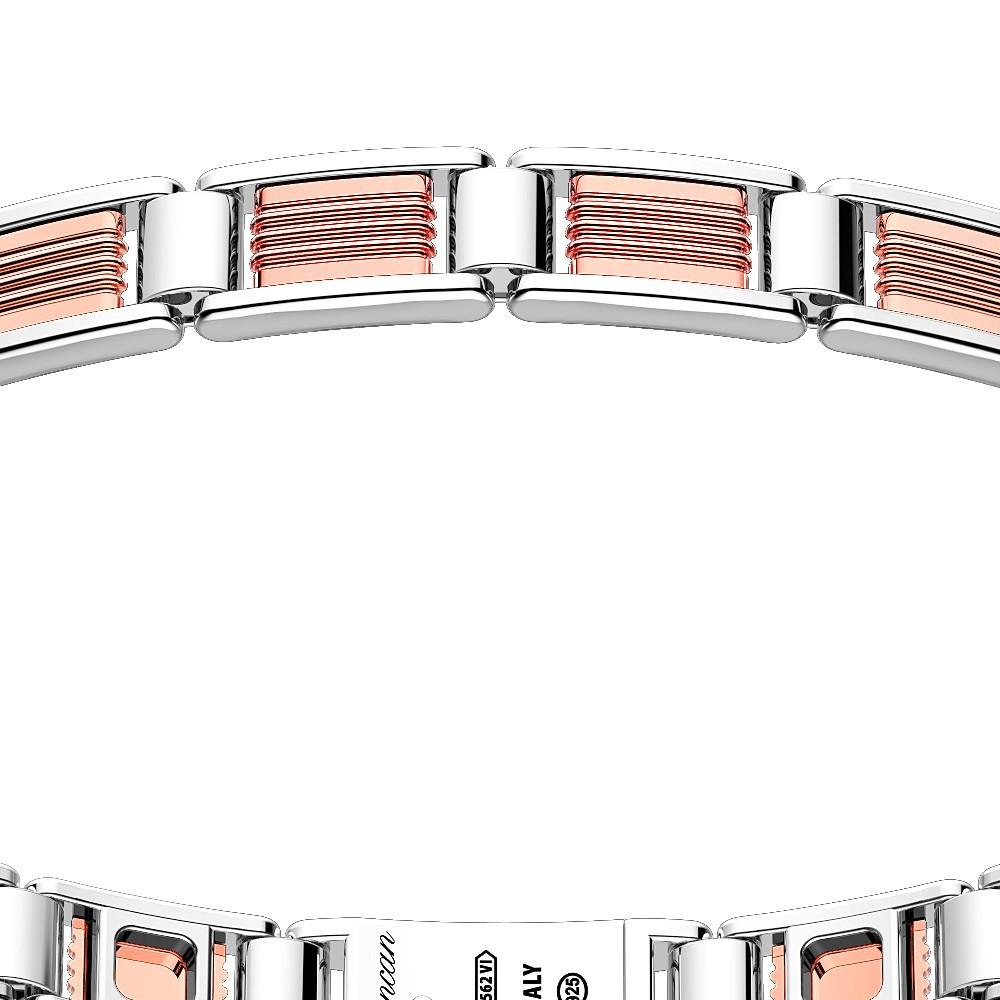 Zancan Bracciale solo maglia Zancan in oro rosa 18k ed argento Offerta