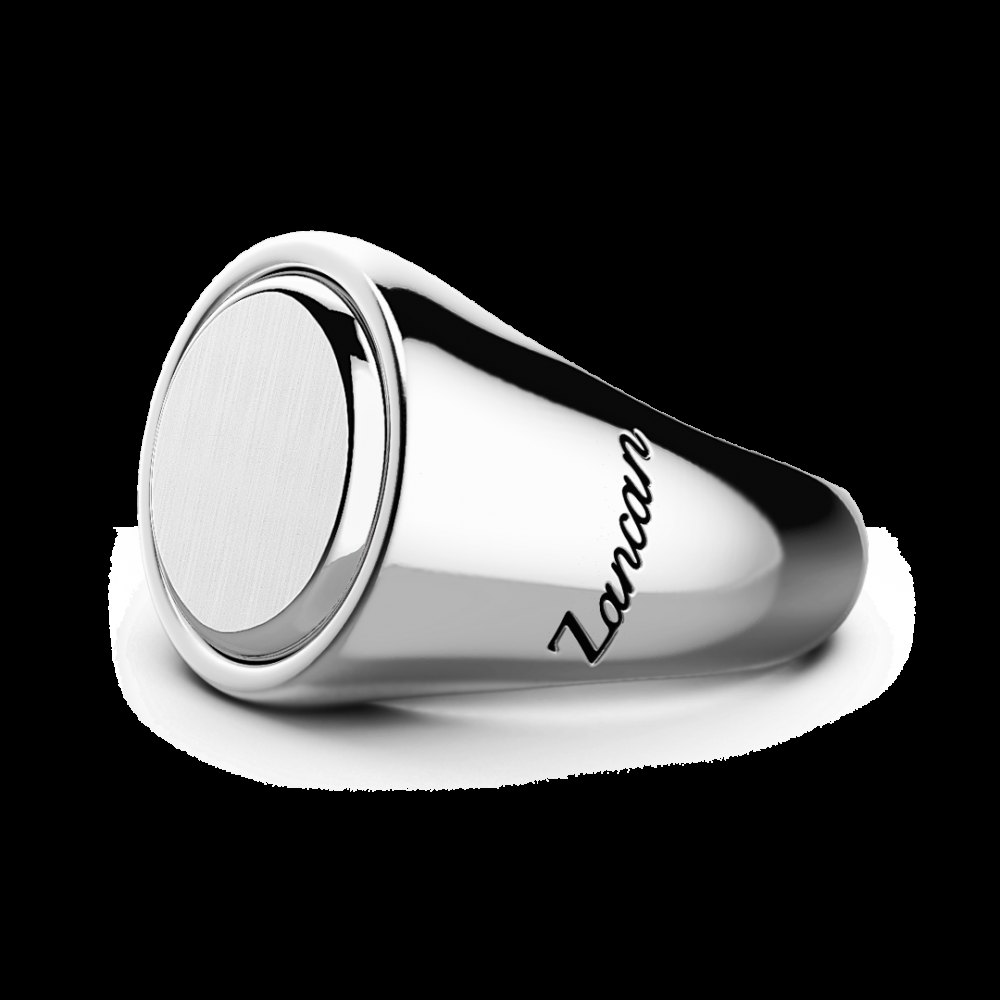 Zancan Anello chavlier Zancan in argento rotondo Vendite stagionali